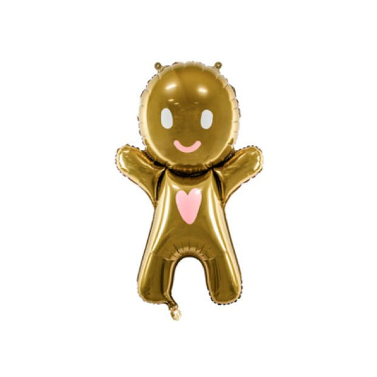 Gingerbread Man Foil Balloon