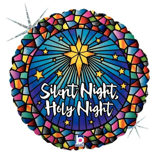 Silent Night Foil Balloon