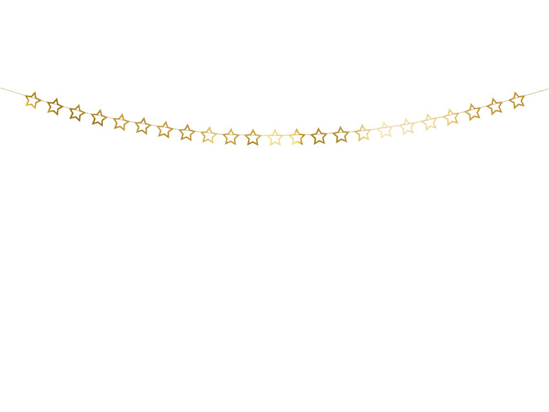 Gold Star Garland