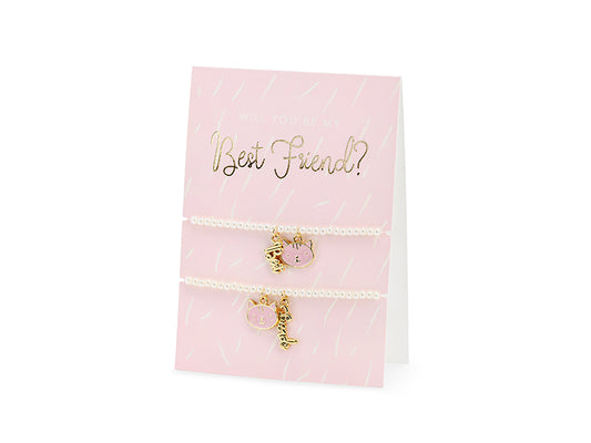 Best Friend Card with Bracelets