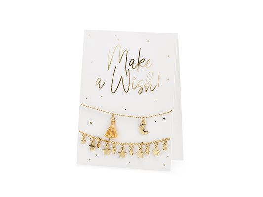 Make a Wish Card with Bracelets