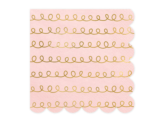 Tracing Pattern Paper Napkins