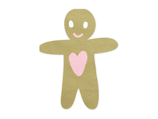 Gingerbread Man Napkin