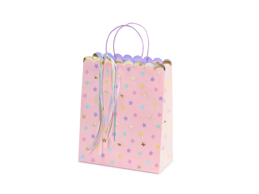 Pink Stars Gift Bag