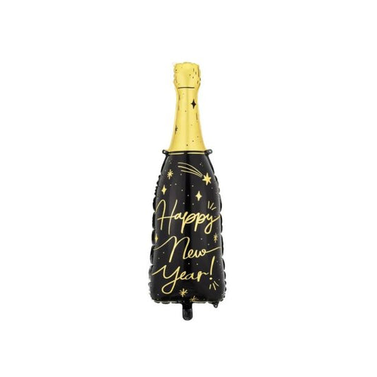 Happy New Year Bottle Foil Balloon